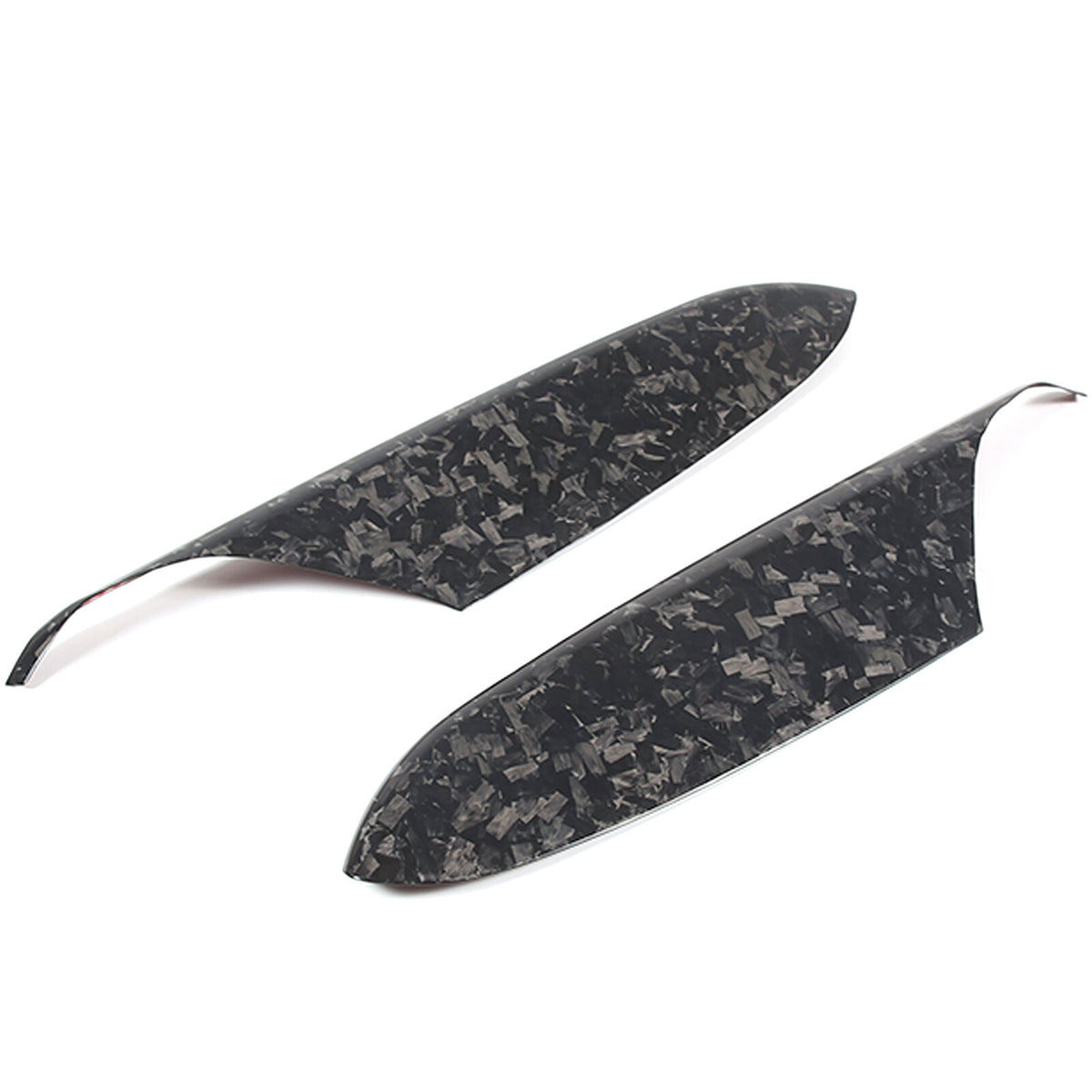 Forged Real Carbon Fiber Door Armrest Trim Panel Cover For Corvette C8 2020-2026 12