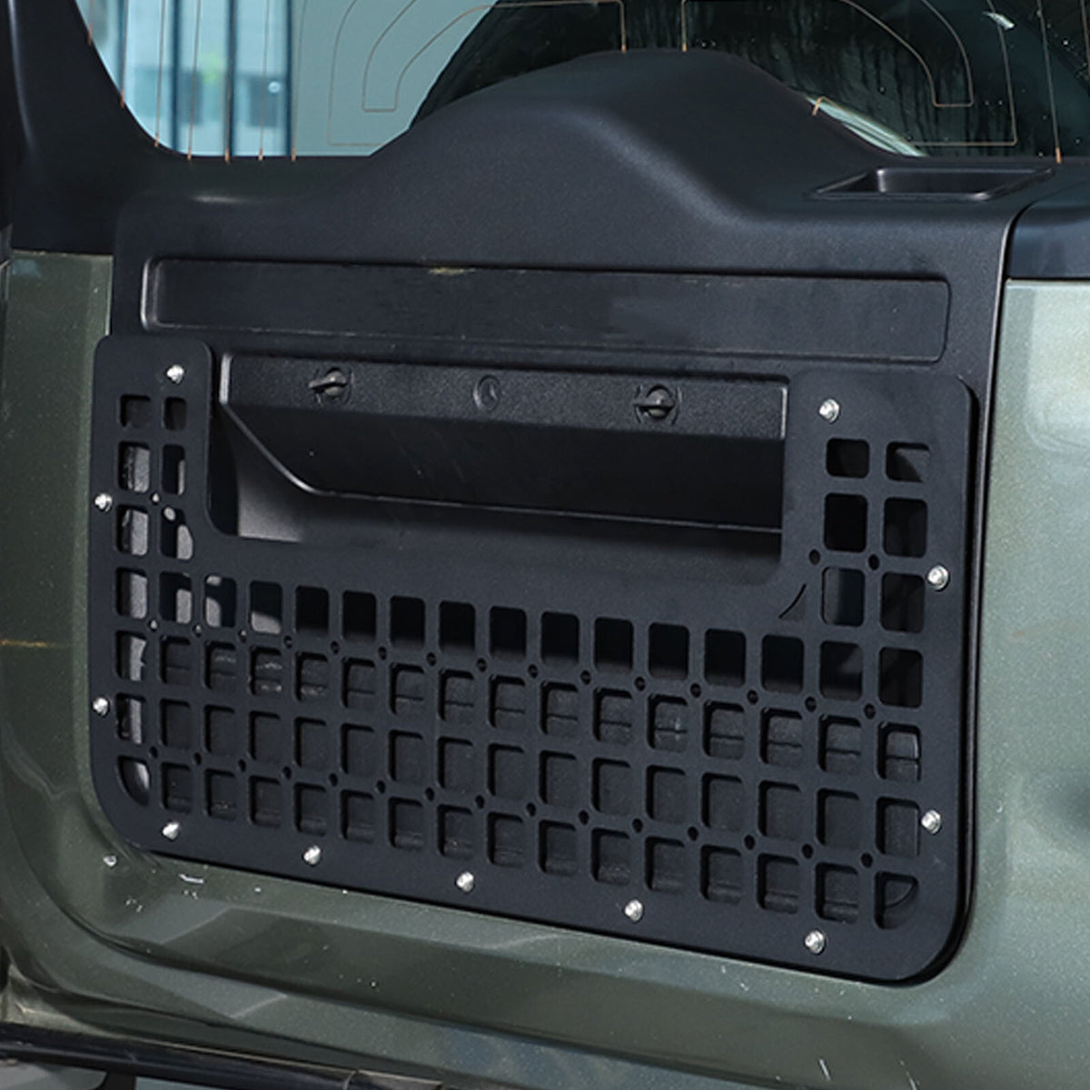 Tailgate Molle Panel Rear Door Cargo Organizer Storage For LR Defender L663 20+ 12
