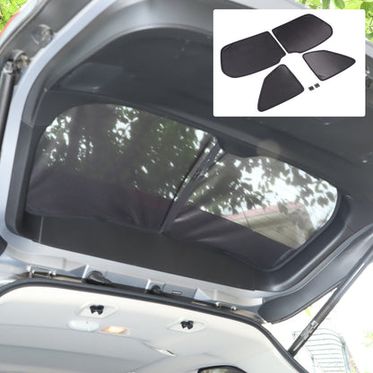 Rear Tailgate Window Mesh Screen Sun Shade Cover For Subaru Forester SK 2019‑24 6