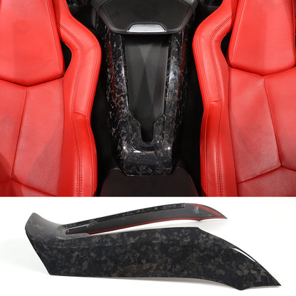 Forged Real Carbon Fiber Full Interior Set Cover Trim Kit For Corvette C8 20-25 - Variants 1-5 12