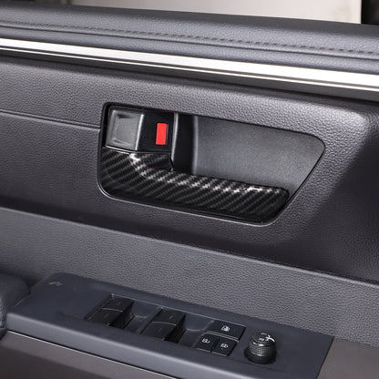 ABS Carbon Fiber Interior Set Cover Trim Kit For Toyota Tundra Sequoia SR 22+ - Styles 1-5 128