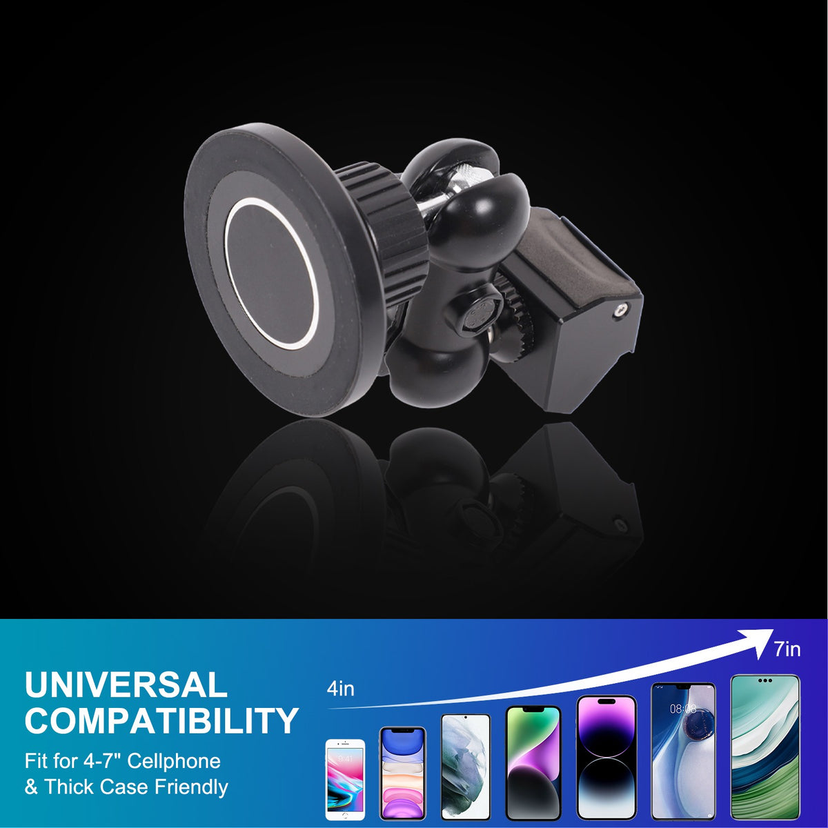Inner Dashboard Air Vent Phone Holder Mount Bracket For Corvette C8 2020-2025 31
