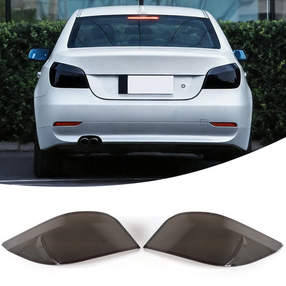 Smoked Black Taillight Blackout Trim Cover For BMW 5 Series E60/M5 2004-10 16