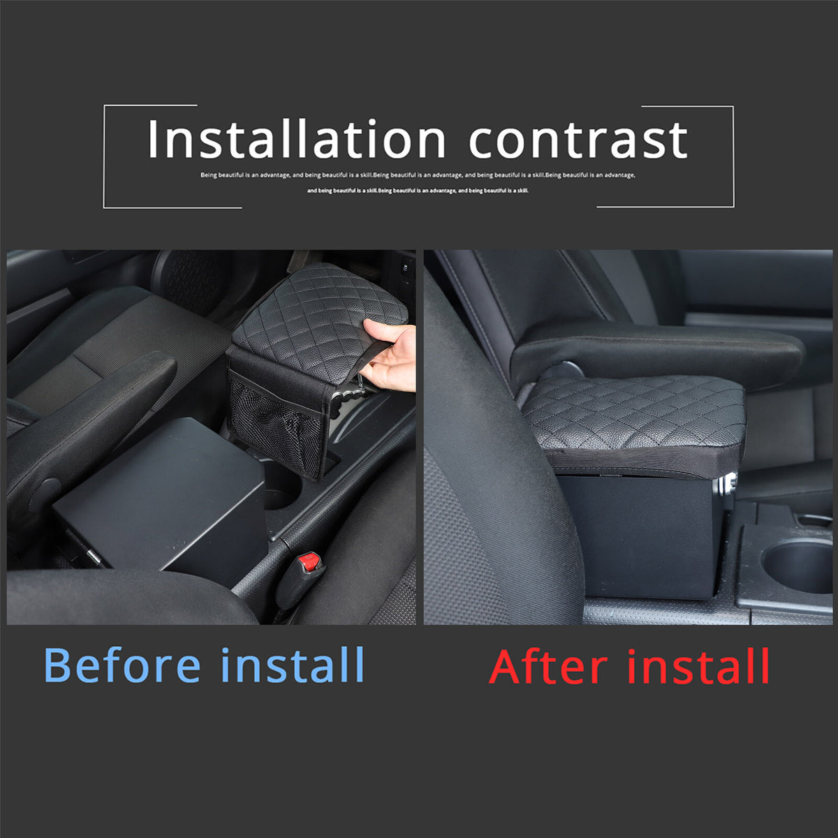 Steel Center Console Armrest Safe Storage Box w Lock For Toyota FJ Cruiser 07-21 17