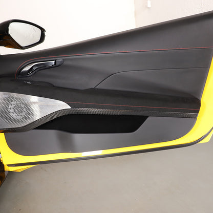 Real Carbon Fiber Interior Door Panel Strip Trim For Lotus Emira V6 i4 23-25 US 15