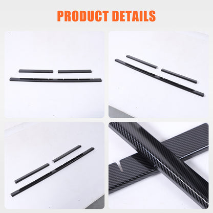 Carbon Fiber ABS Front Grille Grill Cover Molding Trim For Toyota Tacoma 2024 US 17