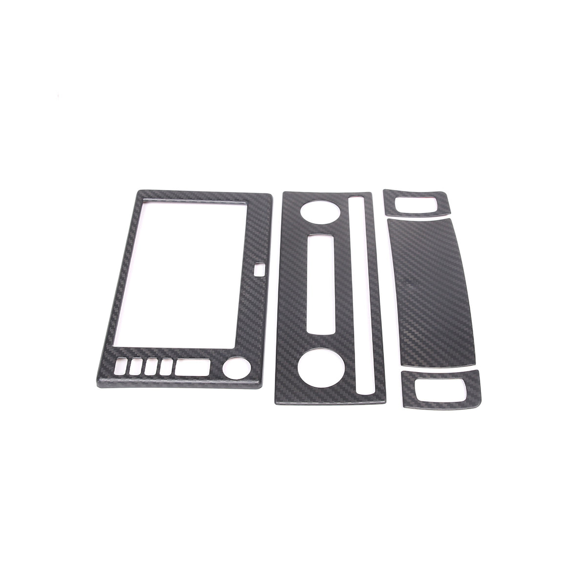 Matte Dry Real Carbon Fiber Center Console Trim Cover For Corvette C6 2005-13 35