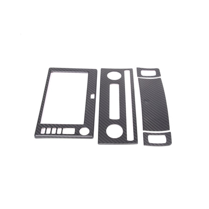 Matte Dry Real Carbon Fiber Center Console Trim Cover For Corvette C6 2005-13 35