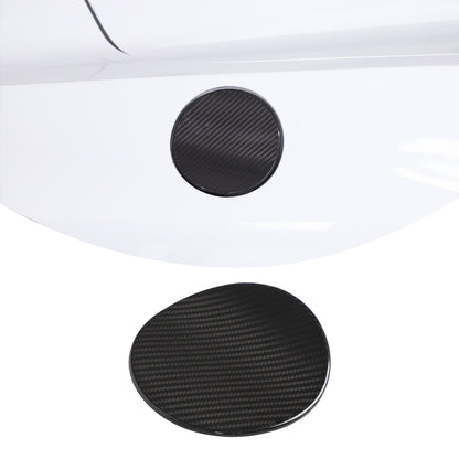 Replacement Real Carbon Fiber Fuel Tank Cap Cover For Corvette C8 2020+ 2