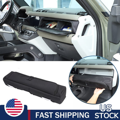 Passenger Side Dashboard Storage Bag Tray For Land Rover Defender L663 2020+ 1