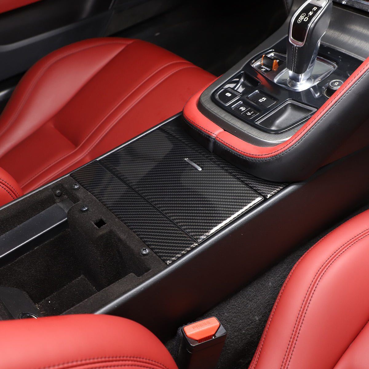ABS Carbon Fiber Interior Full Set Cover Trim Kit For Jaguar F-type X152 2013-25 - Styles 1-5 3
