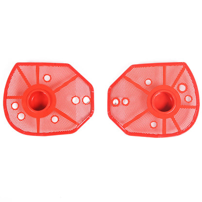 Red Stainless steel For Corvette C8 Car Rear Strut Shock Tower Cover Trim 20-26 12