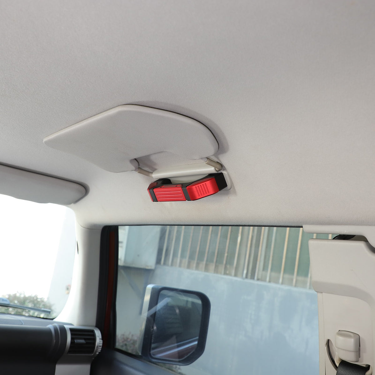 Replacement Mecha Black Red Alloy Roof Handle For Toyota FJ Cruiser 2007-21 US 16