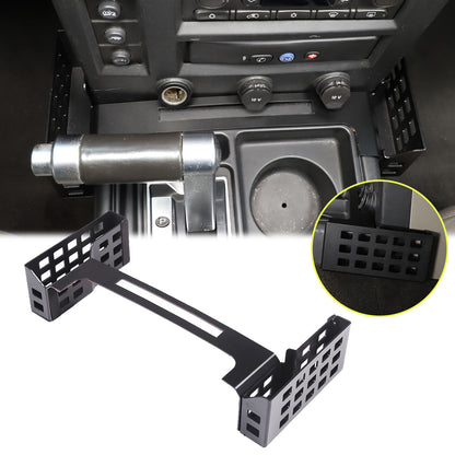 Interior Gear Shift Side Storage Box Two Baskets For Hummer H2 2001-2007 18