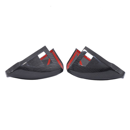Real Carbon Fiber Exterior Mirror Trim W Light For Lamborghini URUS 18-24 US 8