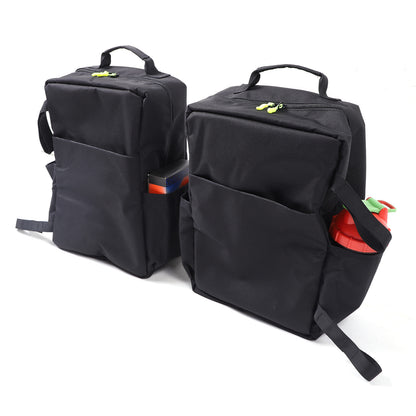 Black Underseat Organizer Tool Pockets Storage Bag for Nissan Titan 2016-2023 13