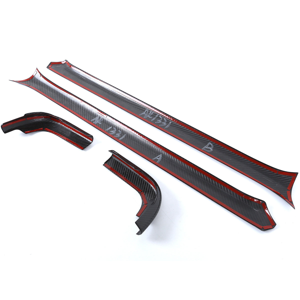 Real Carbon Fiber A-Pillar Trim Cover For Benz G-Class G500 W465 2025+ US 7