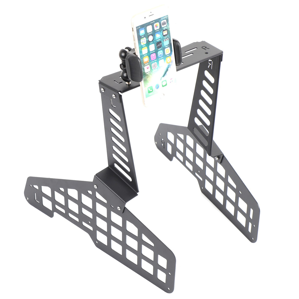 Center Console Molle Panel Digital Device Mount For Mitsubishi L200 Triton 19-23 9
