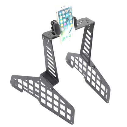 Center Console Molle Panel Digital Device Mount For Mitsubishi L200 Triton 19-23 9