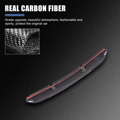 Real Carbon Fiber Front Engine Hood Bonnet AirVent Trim For Corvette C6 05-13 US 13