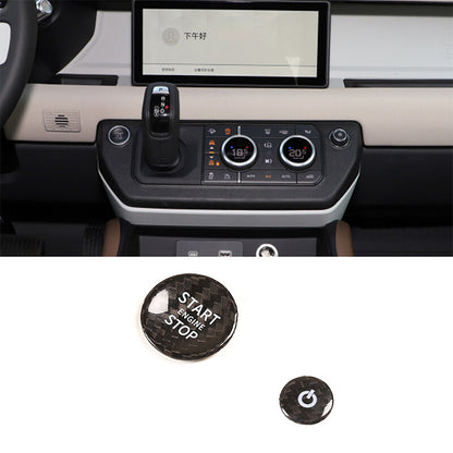 Real Dry Carbon Fiber Full Interior Trim Set For LR Defender 90 110 L663 20-23 127