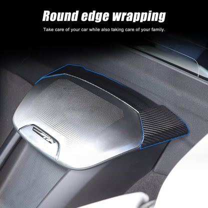 Carbon Rear Speaker Upper Top Panel Trim For Corvette C8 Convertible 2LT 3LT 20+ 20