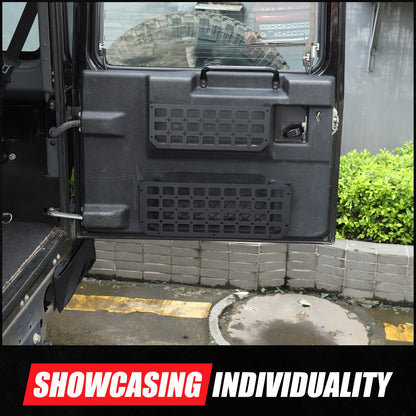 Tailgate Molle Panel Storage Basket For Land Rover Defender L316 2004-2018 47