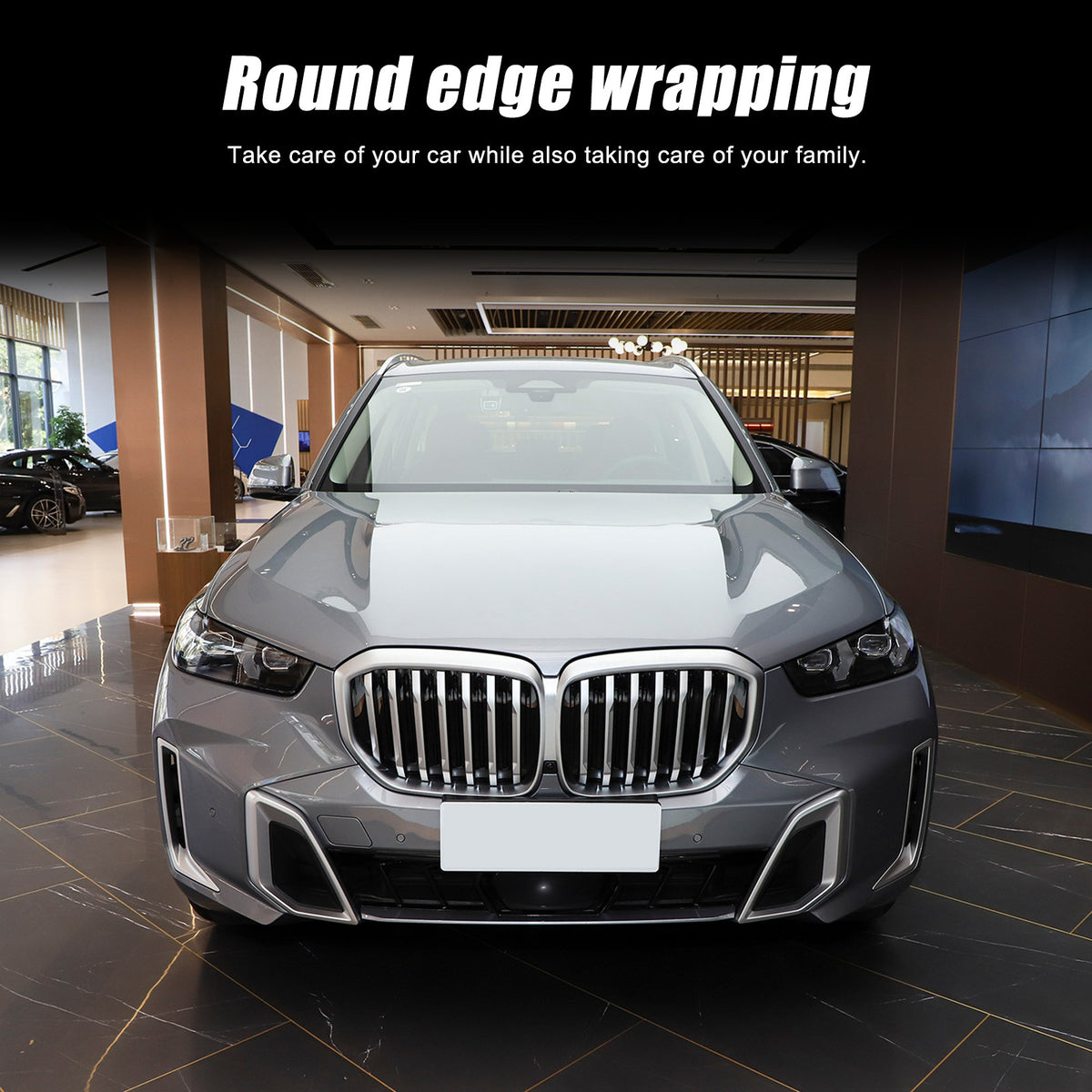Real Carbon Fiber Side Body Fender Air wing Vent Trim For BMW X5 G05 X5M F98 23+ 7