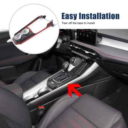 Real Carbon Fiber Center Gear Shift Panel trim Cover For Alfa Romeo Tonale 23-25 10