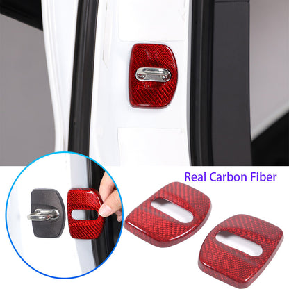 Red Real Carbon Fiber Full Interior Set Decor Trim Kit for Corvette C8 20-25 - Styles 36-40 28