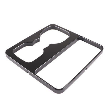 Black Aluminum Cup Holder Spacer Riser For Land Rover Defender L663 2020-2021 14