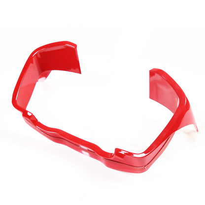 ABS Red Dashboard Instrument Tachometer Frame Trim Cover For Subaru WRX 2022-23 18