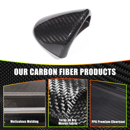 Real Carbon Fiber Instrument Panel Clock Cover Trim For Porsche 911 2019-2024 US 6