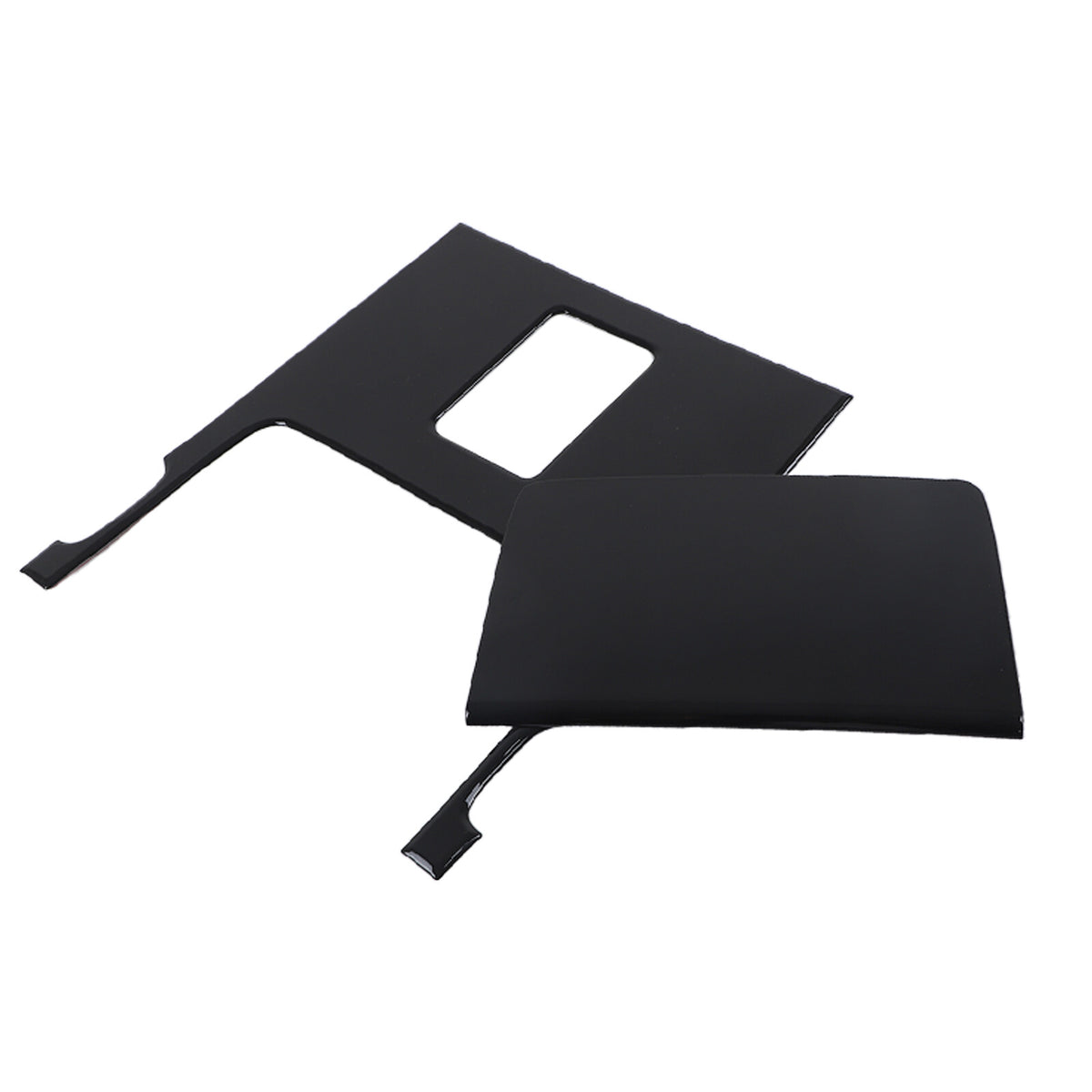 Glossy Black Center Console Gear Panel Trim For LR Discovery Sport L550 24+ 11
