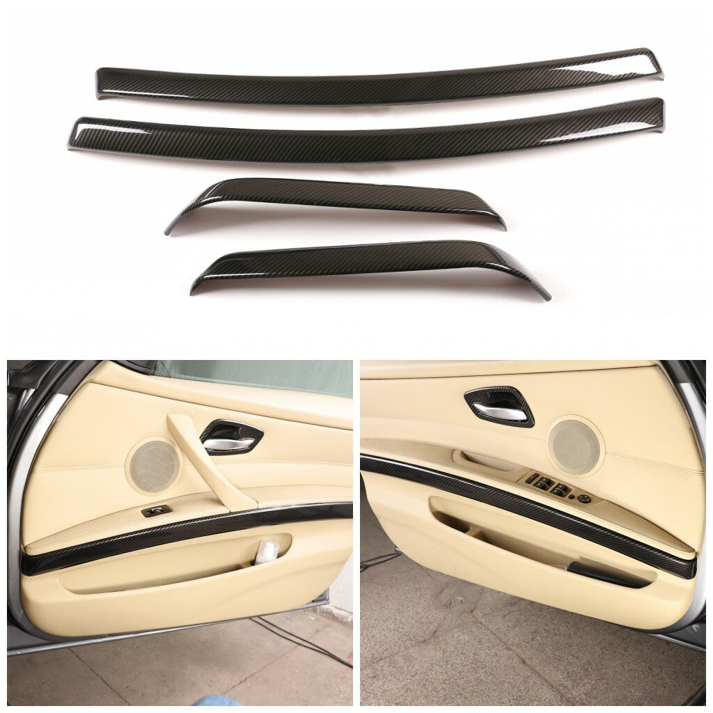 Carbon Fiber ABS Interior Decoration Cover Trim Kit For BMW 3 Series E90 2005-12 - Variants 11-15 36