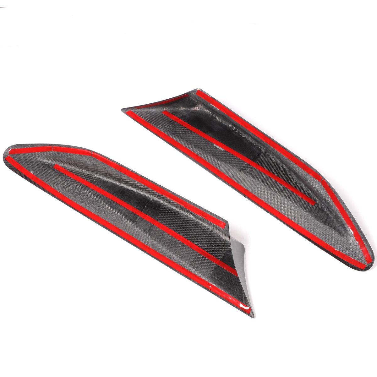 Real Carbon Fiber Side Fender Airvent Trim For Toyota 86 16-20/Subaru BRZ 12-20 10