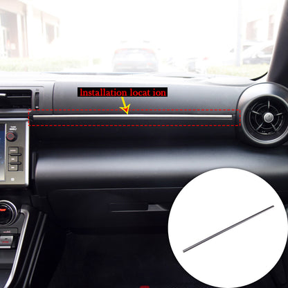 Matte Real Carbon Fiber Interior Center Trim Set For GR86/Subaru BRZ 2022+ 82