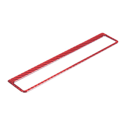 Red Soft Carbon Fiber Interior Decor Trim Kit Cover Set For Corvette C8 20-25 57