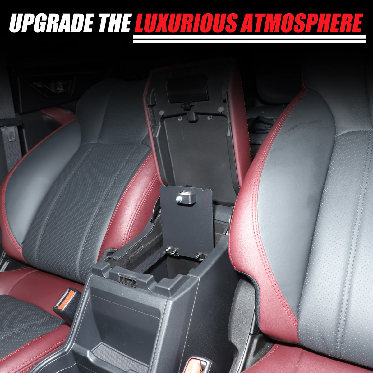 Alloy Center Console Safe GUN Storage Lock Box Tray For Subaru Forester SK 19-24 23