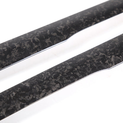 Forge Carbon Fiber Exterior Windshield A-Pillar Cover Trim For Corvette C6 05-13 16