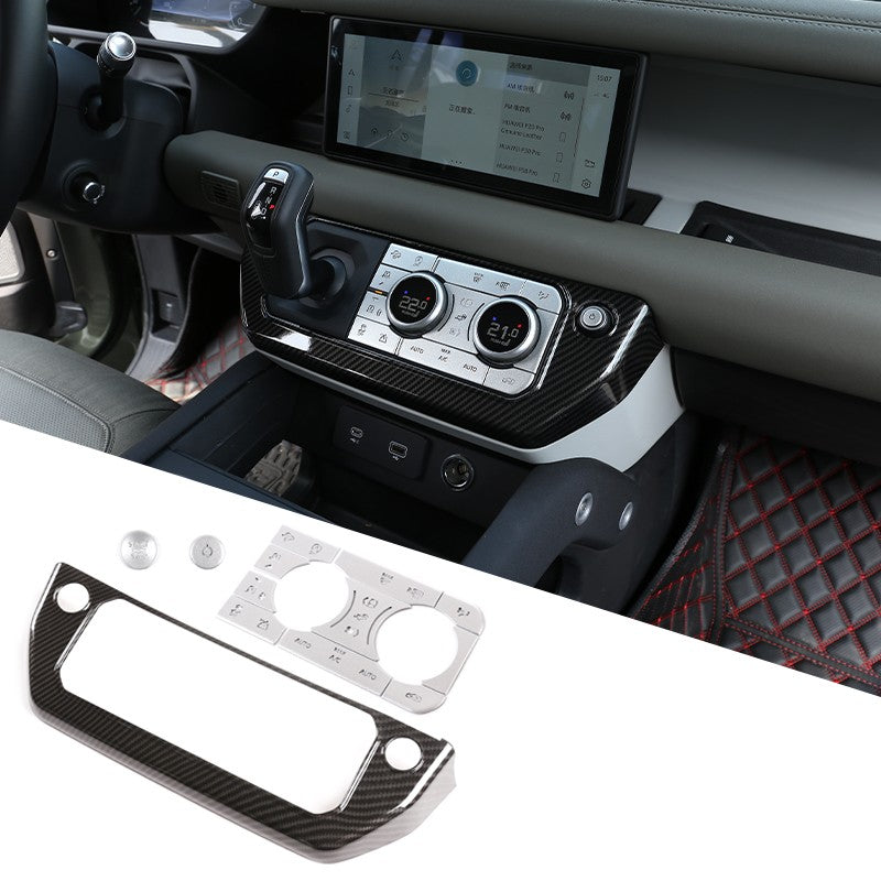 Start Stop AC Control Mode Button Sticker Kit For Land Rover Defender L663 20+ 7