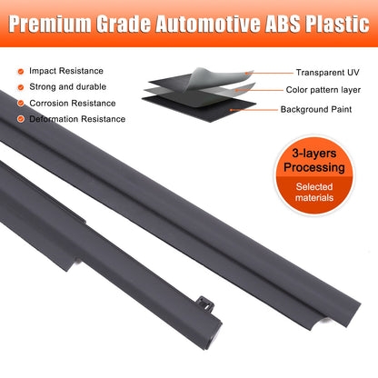 Replacement Rubber Window Outer Seal Strip For Toyota Prado LC150 2010-2020 US 18
