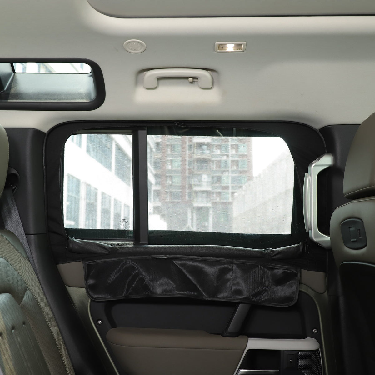 Block Shades Rear Car Door Window Cover Sun Protection Land Rover Defender 2020+ 11