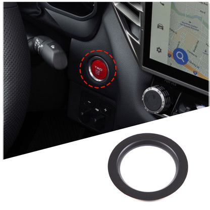 Matte Black ABS Interior Decoration Cover Trim Kit For Toyota Tundra 2022-26 US - Variants 1-5 34