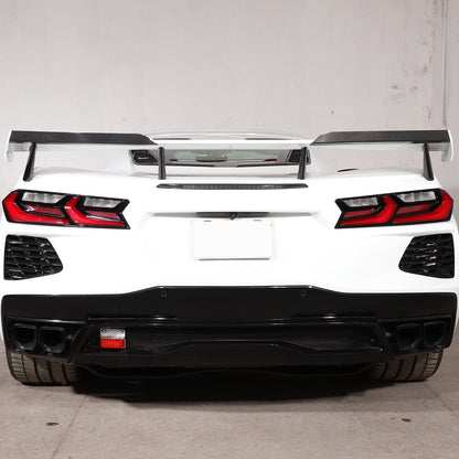 Real Carbon Fiber Full Exterior Set Decor Cover Trim Kit For Corvette C8 2020-26 87