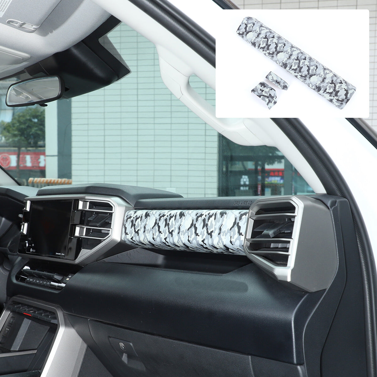 Camouflage ABS Center Dashboard Panel Trim For Toyota Tundra/Sequoia 2022+ US 10