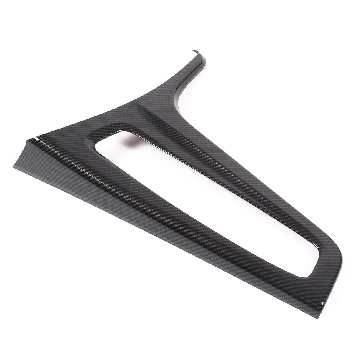 Carbon Fiber ABS Center Console Gear Shift Panel Trim For Cadillac Escalade 21+ 7