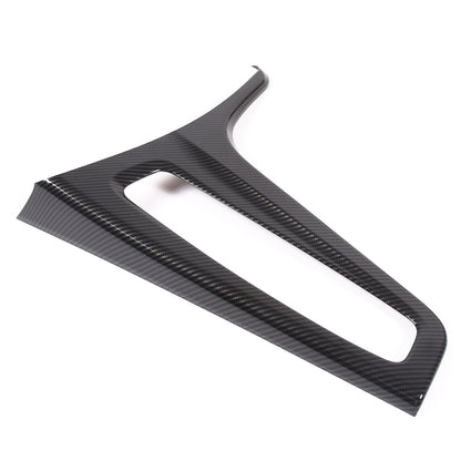 Carbon Fiber ABS Center Console Gear Shift Panel Trim For Cadillac Escalade 21+ 7