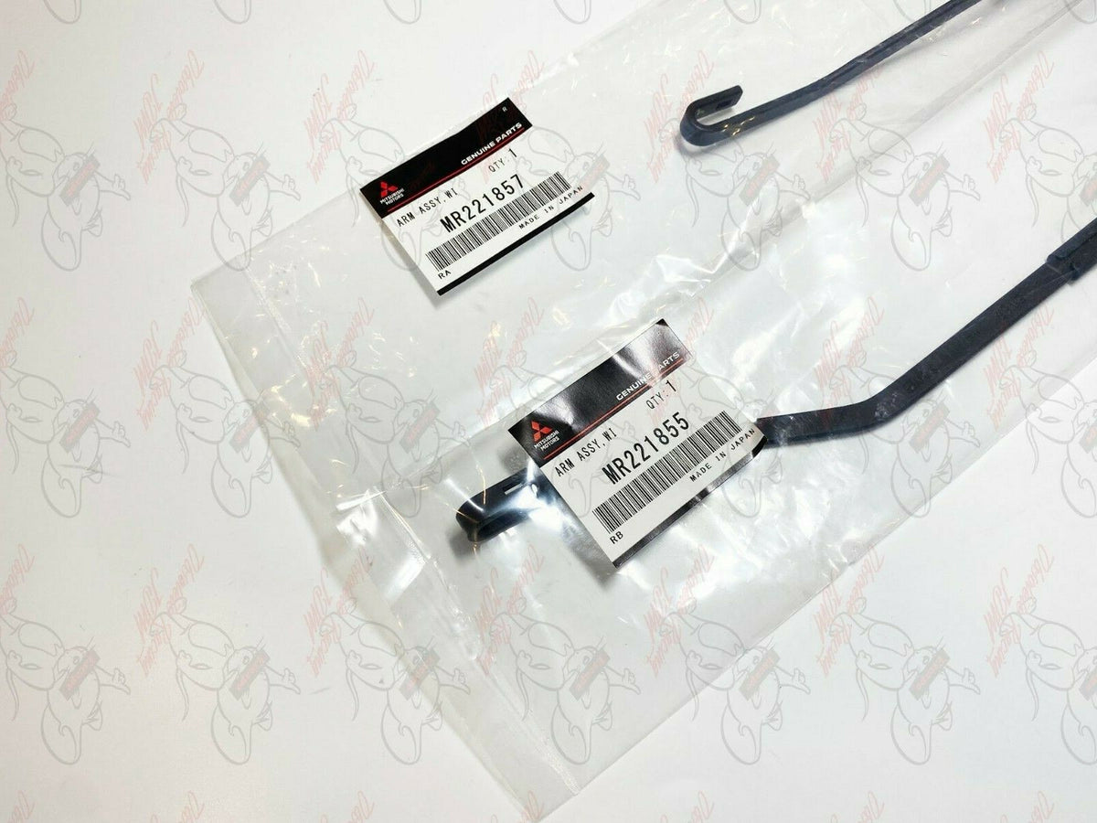 Mitsubishi Genuine Lancer CP9A EVO5 & 6 Arm Assy Windshield Wiper LH & RH Set 5