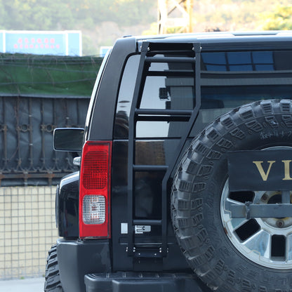 Back Car Rear Door Tailgate Rack Ladder Climbing Step For Hummer H3 2005-09 US 8
